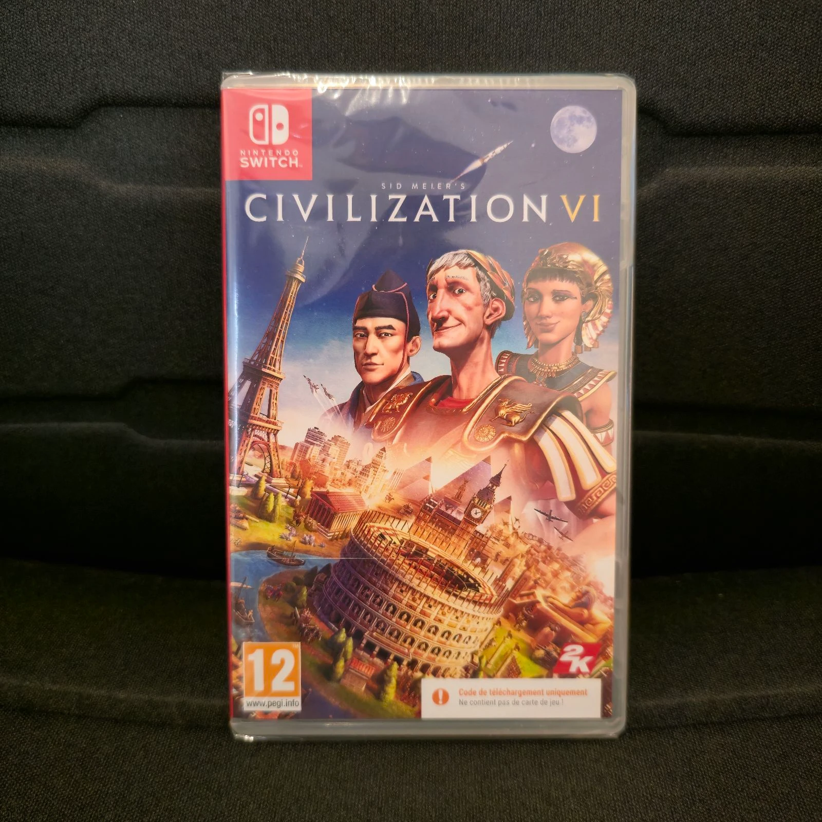 Sid Meier's Civilization VI Neuf Sous Blister Nintendo Switch (Jeu à Télécharger)